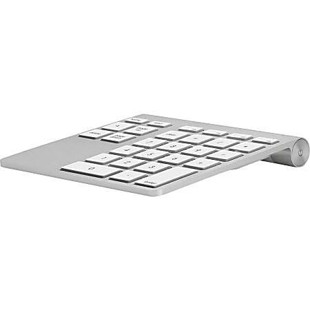 Belkin YourType Bluetooth Wireless Keypad - Wireless Connectivity - Bluetooth - 28 Key - Notebook, Desktop Computer, Server - Mac