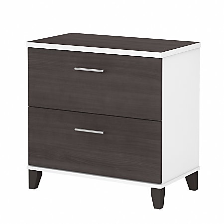 Storm Gray Bush Furniture Somerset Lateral File 
