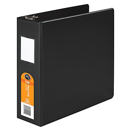 Wilson Jones® Original DublLock® 3-Ring Binder, 3" Round Rings, Black