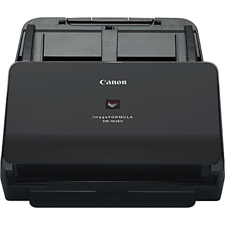 Canon imageFORMULA DR-M260 Sheetfed Scanner - 600 dpi Optical - 24-bit Color - 60 ppm (Mono) - 60 ppm (Color) - Duplex Scanning - USB