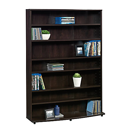 Sauder Select Multimedia 7 Shelf Storage Tower 45 38 H x 32 12 W x