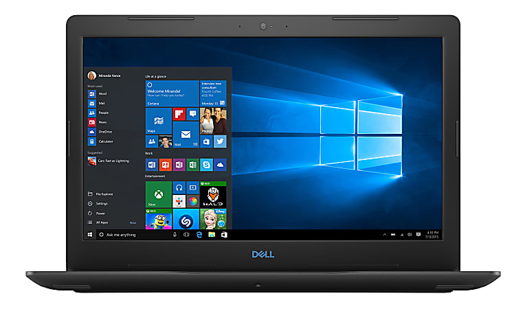 Dell™ Inspiron G3 15 3579 Laptop, 15.6" Screen, 8th Gen Intel® Core™ i5, 8GB Memory, 1TB Hard Drive/8GB Cache, Windows® 10 Home, nvidia® GeForce GTX 1060