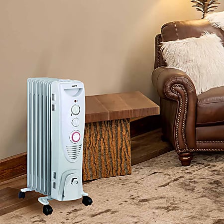 Electric Radiator Oil Radiator Aldi Optimus 1500 Watt Portable