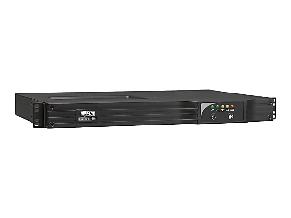 Eaton Tripp Lite Series UPS Smart 750VA 600W Rackmount AVR 120V Preinstalled WEBCARDLX Pure Sign Wave USB DB9 1URM - SMART750RM1UN