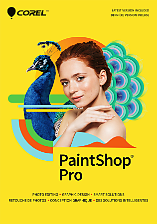 Corel&reg; PaintShop&trade; Pro&reg; AG 2023, For Windows&reg;, Product Key