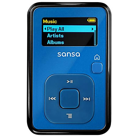 SanDisk® Clip+ Flash MP3 Player, 4GB, Blue