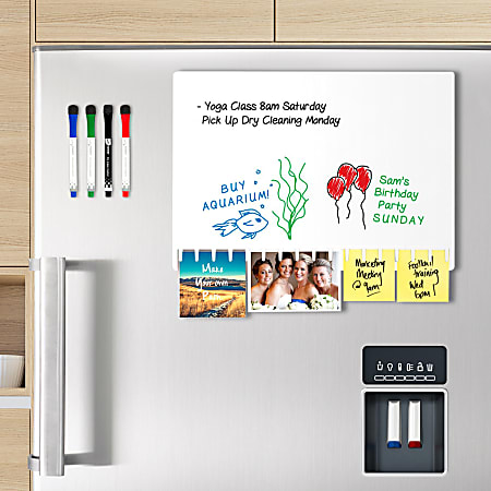 The Board Dudes 17"x23" Magnetic Dry Erase Board