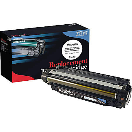 IBM Remanufactured High Yield Laser Toner Cartridge - Alternative for HP 508X (CF360X) - Black - 1 Each - 12500 Pages