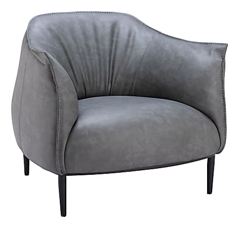 Zuo Julian Accent Chair, Gray