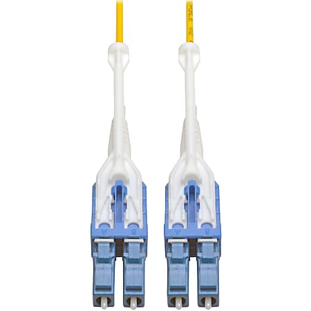 Eaton Tripp Lite Series Duplex Singlemode 9/125 Fiber Patch Cable (LC/LC), Push/Pull Tabs, 1 m (3 ft.) - Fiber Optic for Patch Panel, Switch, Network Device - 1.25 GB/s - Patch Cable - 3.28 ft - 2 x LC Male Network - 2 x LC Male Network - 9/125 µm