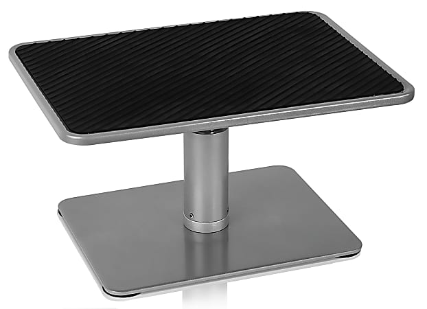 Mount-It! MI-7272, Height Adjustable Laptops (11"-15") &amp; Monitor (24"-32") Stand, Silver