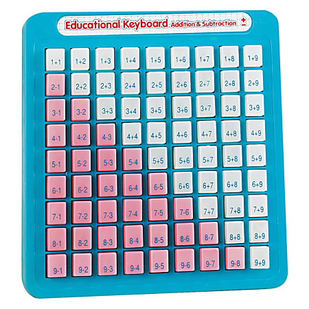Small World Toys Math Educational Keyboard, Addition/Subtraction