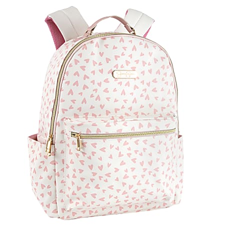 Jessica Simpson Backpack With 15” Laptop Sleeve, Heart