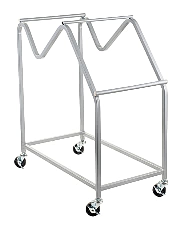 National Public Seating 8700B/8800B Series Bar Stools Dolly, 37"H x 18-1/2"W x 34"D, Gray