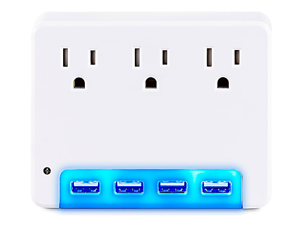 CyberPower Professional Series P3WUN - Surge protector - AC 125 V - output connectors: 3 - white