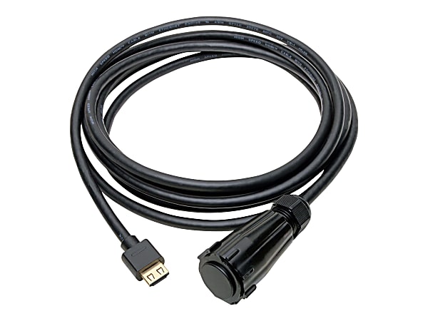 Tripp Lite High-Speed IP68 Connector Industrial Ethernet HDMI Cable, 12'