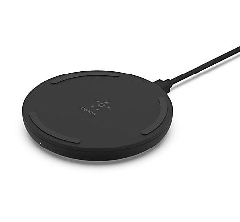 Belkin Quick Charge 10-Watt Wireless Charging Pad, Black
