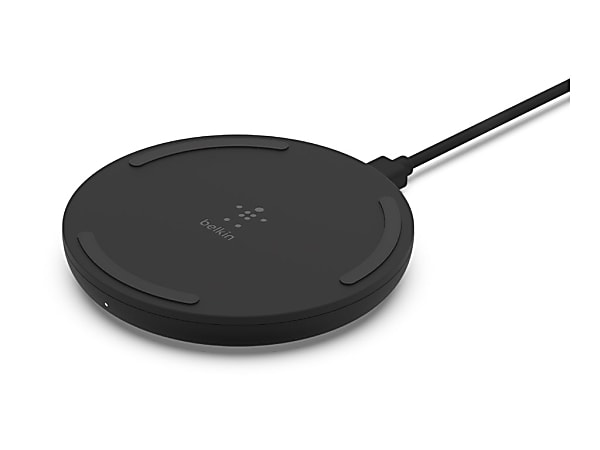 Belkin Quick Charge 10-Watt Wireless Charging Pad, Black