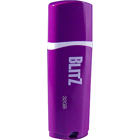 Patriot Memory Blitz 16GB USB 3.0 Flash Drive (Purple) - 16 GB - USB 3.0 - Purple - 2 Year Warranty