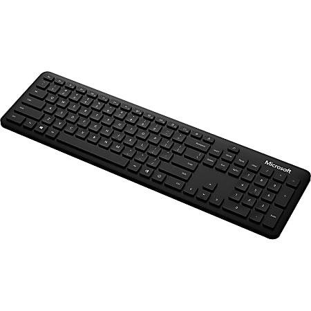 Microsoft Bluetooth Keyboard - Wireless Connectivity - Bluetooth - 32.81 ft - 2.40 GHz MS Office, Emoji, Search Hot Key(s) - QSZ00001