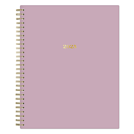 2025 Day Designer The Everygirl Monthly Planner, 8” x 10”, Muted Lilac, January To December