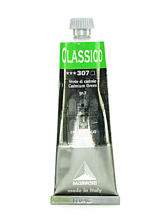 Maimeri Classico Oil Colors, 60 mL, Cadmium Green, Pack Of 2