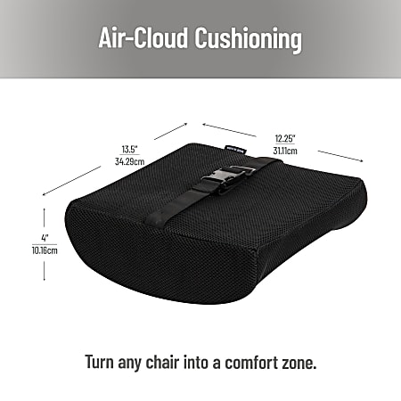 Mind Reader Orthopedic Seat Cushion - Gray