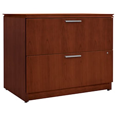 HON® Arrive Series 2-Drawer Lateral File, 29 1/2"H x 36"W x 24"D, Henna Cherry