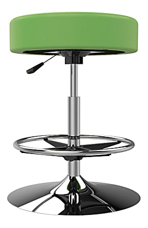 Marco Group Cushioned Swivel Stool, Sprite Green