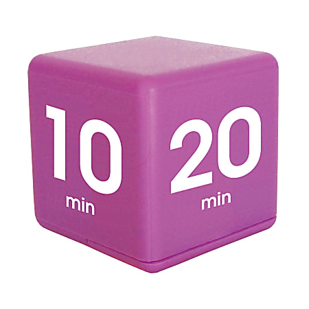 Datexx Time Cube® Preset Timer, Purple, Pre-K - College