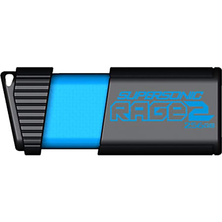 Patriot Memory Extreme Performance Supersonic Rage 2 USB 3.0 Flash Drive, 256GB, PEF256GSR2USB