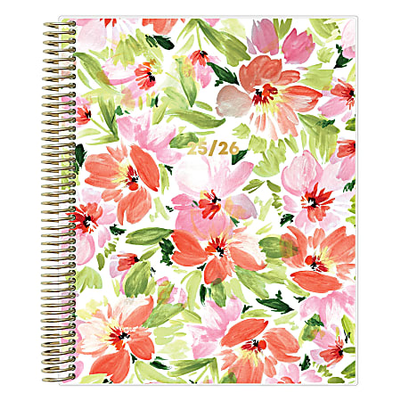 2025-2026 Blue Sky Weekly/Monthly Academic Planner, 8-1/2" x 11", Meilani, July 2025 To June 2026, 153590