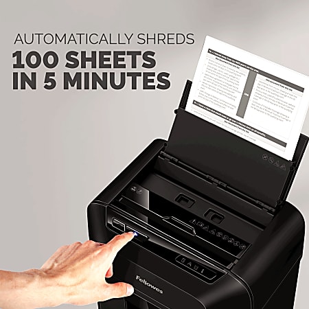 Boxis 150 Sheet Micro Cut Shredder Black AD150T - Office Depot