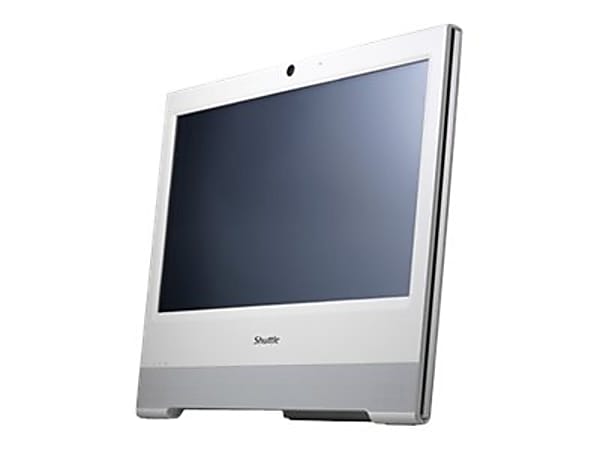 Shuttle X50V3L All-in-One Computer - Intel Atom D2550 1.86 GHz DDR3 SDRAM - 15.6" 1366 x 768 Touchscreen Display - Windows 7 - Desktop - White