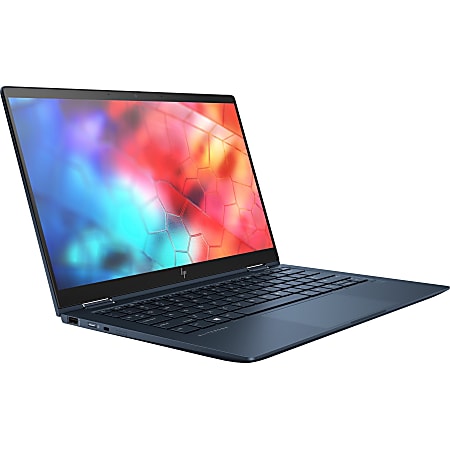 HP Elite Dragonfly 13.3" Touchscreen 2 in 1 Notebook - Intel Core i7 (8th Gen) i7-8665U Quad-core (4 Core) 1.90 GHz - 16 GB RAM - 512 GB SSD - Dragonfly Blue - Windows 10 Pro - Intel UHD Graphics 620 - In-plane Switching (IPS) Technology, BrightView