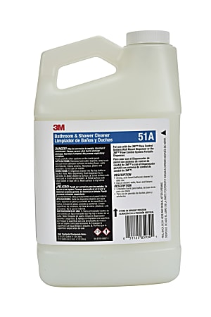 3M™ Flow Control 51A Bathroom And Shower Cleaner Concentrate, 67.6 Oz