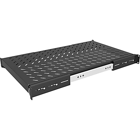 Vertiv 1U Depth Adjustable Sliding Shelf 100lbs - 1U Rack x 19" Rackx 33.60" Rack Depth - Rack-mountable - VRA3002
