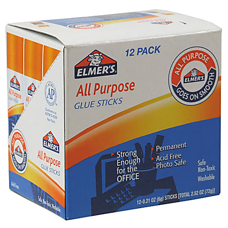 4pk .21oz Elmer's Glue Stick - Ready-Set-Start