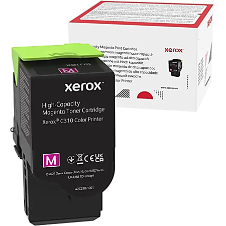 Xerox Original High Yield Laser Toner Cartridge - Single Pack - Magenta - 1 / Pack - 5500 Pages