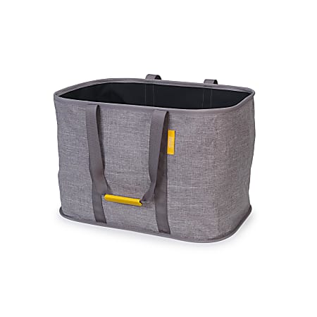 Joseph Joseph Hold All Collapsible Laundry Bag, 13-13/16” x 20-1/2”, Gray