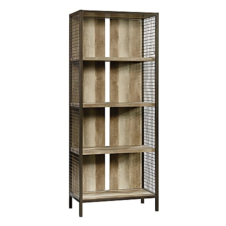 Sauder® Carson Forge 5-Shelf Bookcase, 71-3/4"H x 29-1/2"W x 15-9/16"D, Dark Bronze