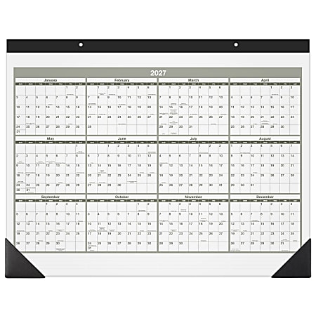 At-A-Glance Dreams Monthly Desk Pad Calendar, Standard - View #8