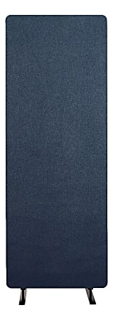 Luxor RECLAIM Acoustic Privacy Single Panel, 66"H x 24"W, Starlight Blue 