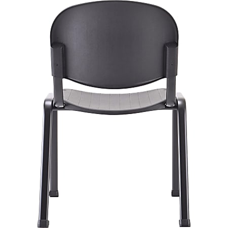 Lorell Low Back Stack Chair Polypropylene Seat Polypropylene Back Low ...
