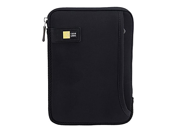 Case Logic Tablet Case with Pocket - Protective case for tablet - polyester - black - 7"