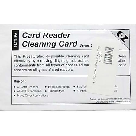 MagTek - MICR cleaning cards - for DynaFlex Kiosk