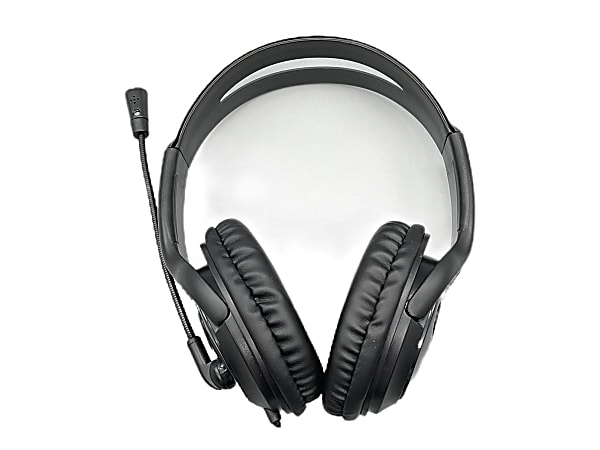 Techprotectus Noise Cancelling Headset, 3.5mm Connector, Black, TP-H13H-3.5MM