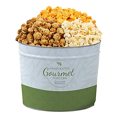 Gourmet Gift Baskets People’s Choice Gourmet Popcorn Tin