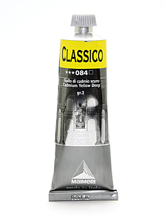 Maimeri Classico Oil Colors, 60 mL, Cadmium Yellow Deep, Pack Of 2