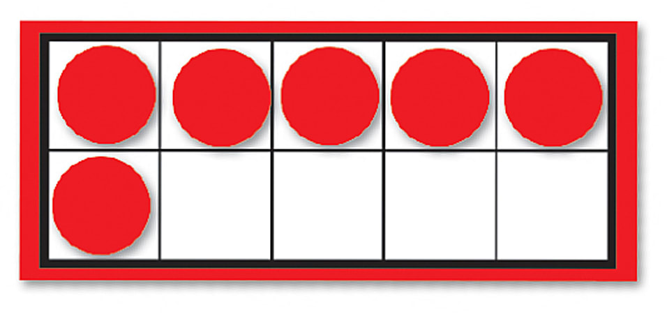Carson-Dellosa Ten Frames And Counters Curriculum Cut-Outs Sets,